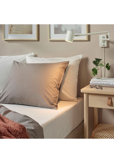 Ikea Ullvıde 1 Tek Kişilik Çarşaf 90 X 200 Cm Beyaz