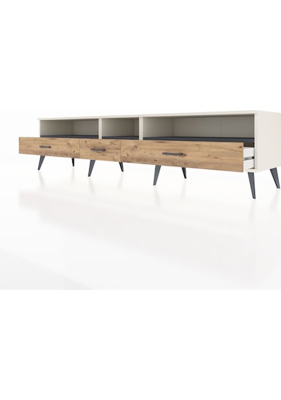 Hyperion Tv Ünitesi 3 Raflı 3 Çekmeceli 220x44x51 Aytaşı-antrasit/çam Antrasıt/atlas Çam - Aytası Hyperion Tv Ünitesi 3 Raflı 3 Çekmeceli 220x44x51 Aytaşı-antrasit/çam Antrasıt/atlas Çam - Aytası