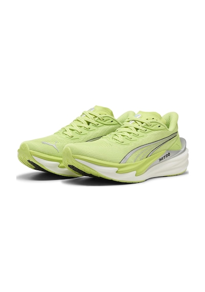 Puma Deviate Nitro 4 Kadın Yeşil Koşu Ayakkabısı 31212435