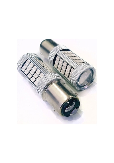 Femex Premium P21W-1157-9W- Çift Duy Şaşı Led Ampul Kırmızı