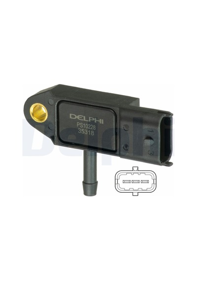 Maf Sensörü Dacia, Dacia Duster Hs 1.5 Dci 2010-2018 Delphi Del Ps10228
