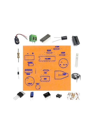 Rgb Led Animasyon Devresi - Demonte Montesiz
