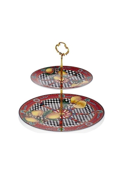 Lamedore Summer 2 Katlı Kek Standı 27cm /19 Cm 1bsf-1330sm