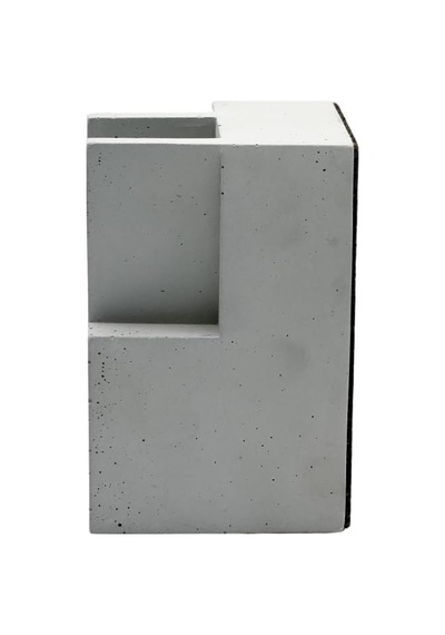 Brüt Beton Kitap Desteği & Kitap Tutucu