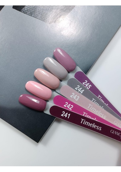 Glamour By Mia 244 Simli Gri Kalıcı Oje 15 Ml Hema Free Tpo Free