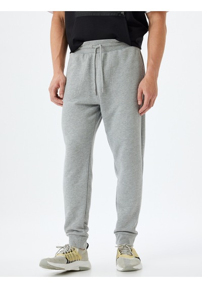 Koton Spor Eşofman Altı Jogger Beli Bağcıklı Cep Detaylı Pamuk Karışımlı Gri Melanj 5wam40094nk Gri Melanj Koton Spor Eşofman Altı Jogger Beli Bağcıklı Cep Detaylı Pamuk Karışımlı Gri Melanj 5wam40094nk Gri Melanj