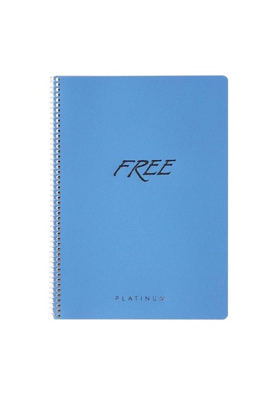 16x22 Cm Telli Çizgisiz 80 Yaprak Metalik Plastik Kapak Krem Renk Kağıt Defter Platinum Çok Renkli