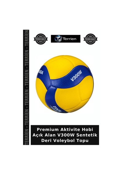 Premium Aktivite Hobi Açık Alan V300w Sentetik Deri Voleybol Topu Çok Renkli
