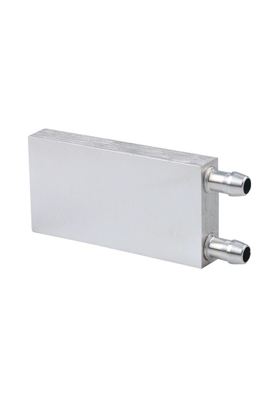 Su Soğutma Bloğu 40x80x12mm Alüminyum Soğutucu