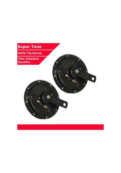 Supertone Hella Tip Krom Korna 115db 12v 2 Adet