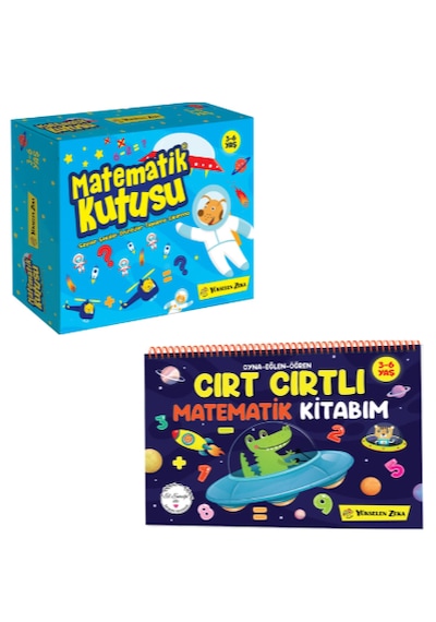 Matematik Seti 3-6 Yaş Cırt Cırtlı Matematik Ve Matematik Kutusu