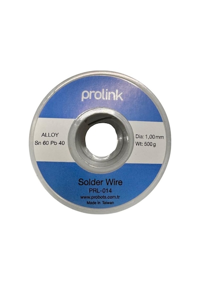 Prolink Lehim Teli 500gr 1mm 60/40 Made İn Taiwan Prl-014