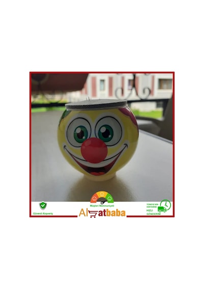 Emoji Çim Adam Tekli - 1 Adet