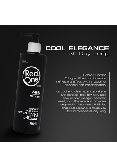 Lexroo Krem Kolonya Silver 400 Ml