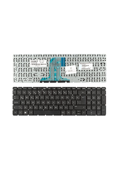 HP Uyumlu 15-Ay010Nt, 15-Ay011Nt, 15-Ay012Nt Notebook Klavye (Siyah Tr) Klavye