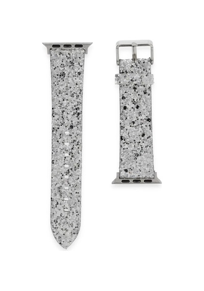 Apple Watch 38mm Uyumlu Starry Taşlı Kordon - Gümüş