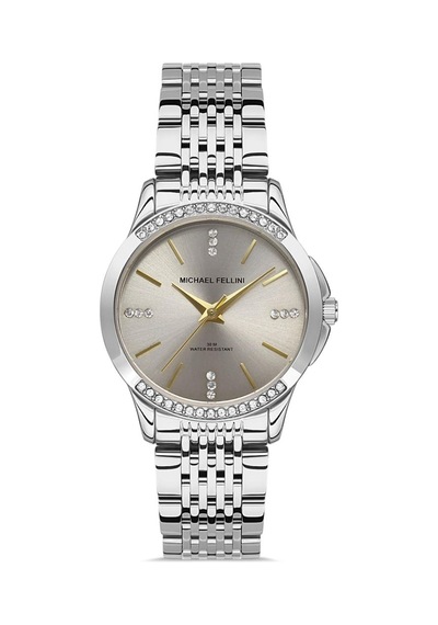Michael Fellini2299-2 Unisex Kol Saati Altın - Siyah