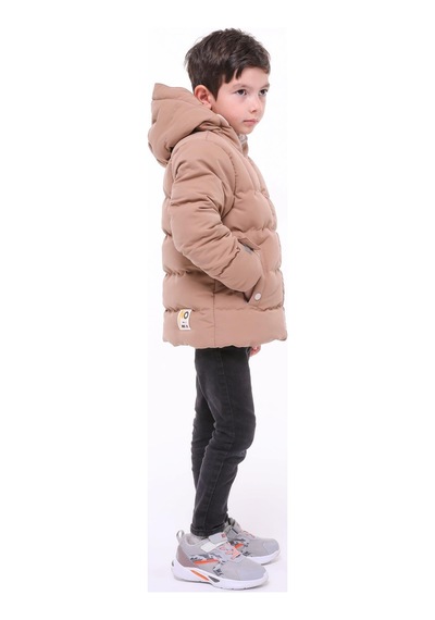 Benitto Kids Erkek Bebek Çocuk Mont 51283 Kahve