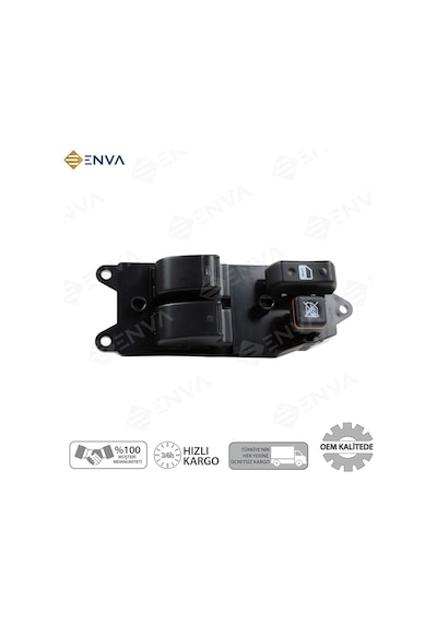 Toyota Corolla Uyumlu Sol Ön İkili Cam Açma Düğmesi Anahtarı 2002-2007