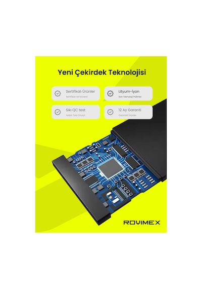 Apple Apple iPhone  Uyumlu   Uyumlu  Xr Batarya Pil - 2942 Mah