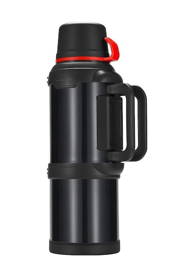6271 Travel Pot Çelik Termos 4 Litre - Siyah Siyah