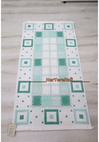Yamalıhome Şönil Kilim 1420 Turkuaz 80X150Cm