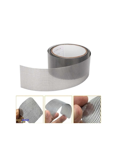 Sineklik Tamir Bandı 50mm X 2m Kendinden Yapışkanlı Yama Bandı Delik Ve Yırtık Onarım 2 Adet