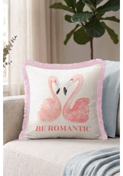 Tropik Flamingo Romantik Desenli Saçaklı Yastık Kılıfı-zarif Kuş Bohem Pembe Püsküllü Kırlent Kılıfı Yalın Düş Lime Tropik Flamingo Romantik Desenli Saçaklı Yastık Kılıfı-zarif Kuş Bohem Pembe Püsküllü Kırlent Kılıfı Yalın Düş Lime