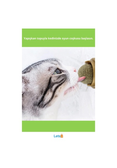 Kedi Otu Oyun Topu 5 Cm Dayanıklı Eğlence