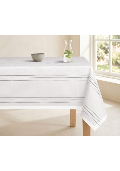 Masa Örtüsü Lıno Naturel Krem 150x150 Çok Renkli