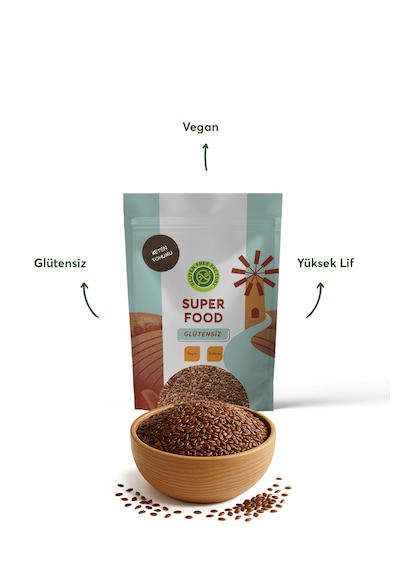 Glütensiz Keten Tohumu 1 Kg