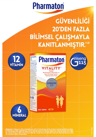 Pharmaton 100 Tablet Tahum Dikimi Qr