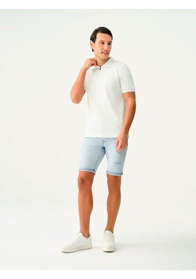 Loft Lf2035129 Ss Erkek Polo T-shirt Mınt Green