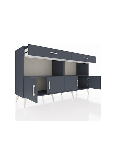 Hyperion Konsol 2 Raflı 2 Çekmeceli 4 Kapaklı 176x44x99 Antrasit-antrasit Antrasıt/antrasıt - Antrasıt Hyperion Konsol 2 Raflı 2 Çekmeceli 4 Kapaklı 176x44x99 Antrasit-antrasit Antrasıt/antrasıt - Antrasıt