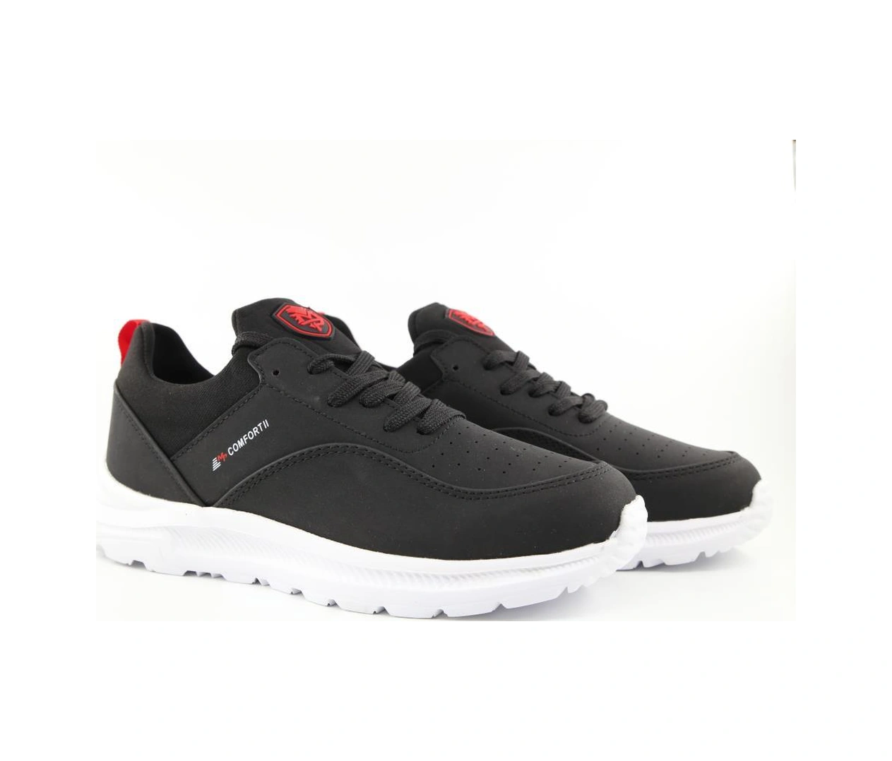 M.P Mp 252-6013 Siyah-kırmızı Erkek Sneakers Sıyah - Kırmızı