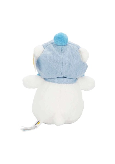 Şapkalı Ve Atkılı Peluş Kutup Ayısı 30 Cm S00004773 Beyaz