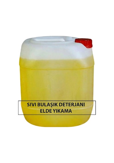 Konsantre Elde Yıkama Sıvı Bulaşık Deterjanı Profesyonel Yağ Çözücü 20 Lt
