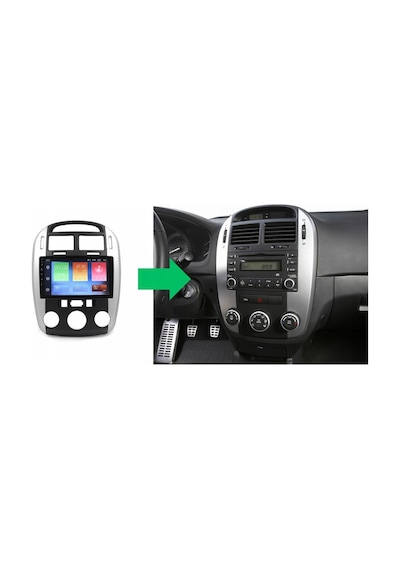 Kia Cerato Android Multimedya Sistemi 4-64 Cadence R18 2006-2008 Ön Kayıt Kamera Hediyeli Diğer