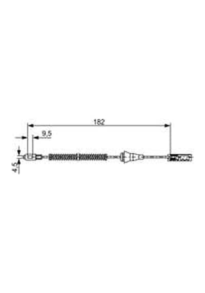 El Fren Telı 182 Mm Astra H Zafıra A 04-14
