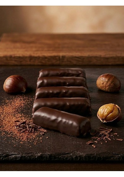 Çikolata Kaplamalı Kestane Şekeri - 125 Gr