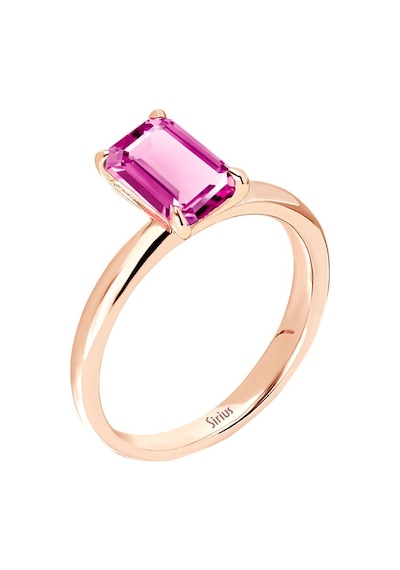 Sirius Oktagon Kesim Pembe Safir Tektaş Yüzük 0831R0024