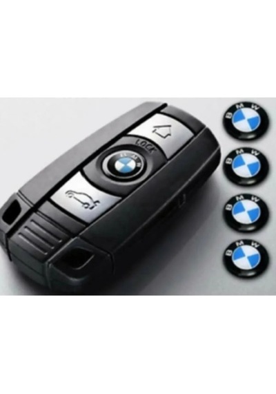 Bmw Kumanda Arma 11mm Yapışkan Sticker 2 Adet 1. Kalite