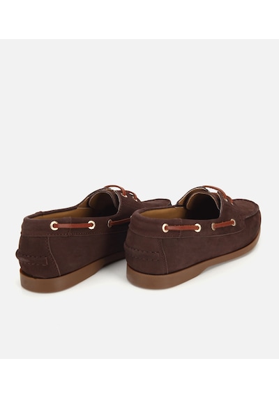 Hotiç Erkek Nubuk Deri Kahverengi Bağcık Detaylı Günlük Loafer 02ayh319740a480 02ayh319740a480