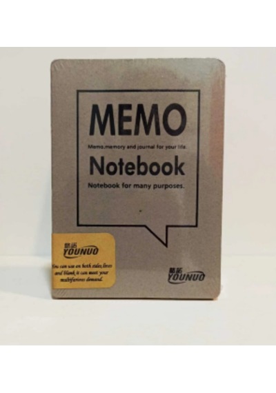 İdora Art Memo Siyah Beyaz Notebook 9,2x12,8 160 Yp. Çizgisiz