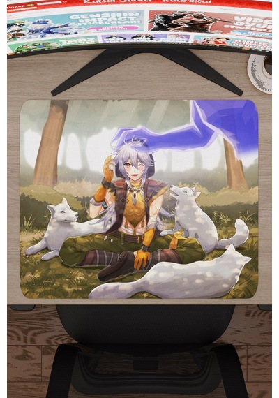 Razor Genshin Impact Anime Oyuncu V1 - 48x40 Xl Gaming Mouse Pad Fare Altlığı