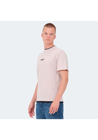 Slazenger VRENI Erkek  Taş Gri Tişört