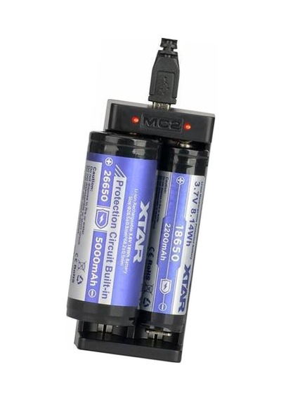 Xtar Mc2 İkili Li-ion Pil Şarj Cihazı Evimdeyokyok