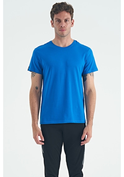 Air Jones Tommy Life Calvin Saks Basic Erkek T-shirt - 88245 Saks