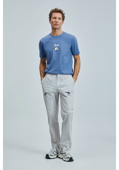 Lufian Respect Erkek Beach Jogger Pantolon Regular Fit Taş Taş 111190355100190 Taş