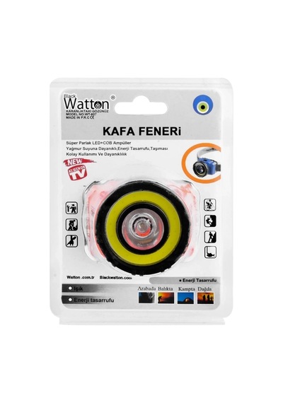 Hubrendy Kargo Güçlü Pilli Kafa Lambası Wt-607